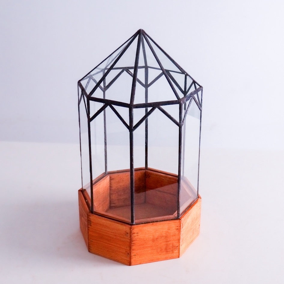 Gazebo Stained Glass Terrarium
