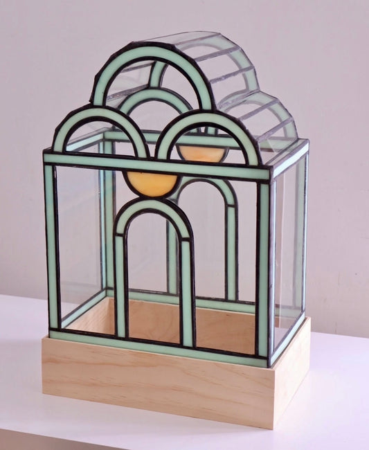 Sunset Garden Temple Terrarium