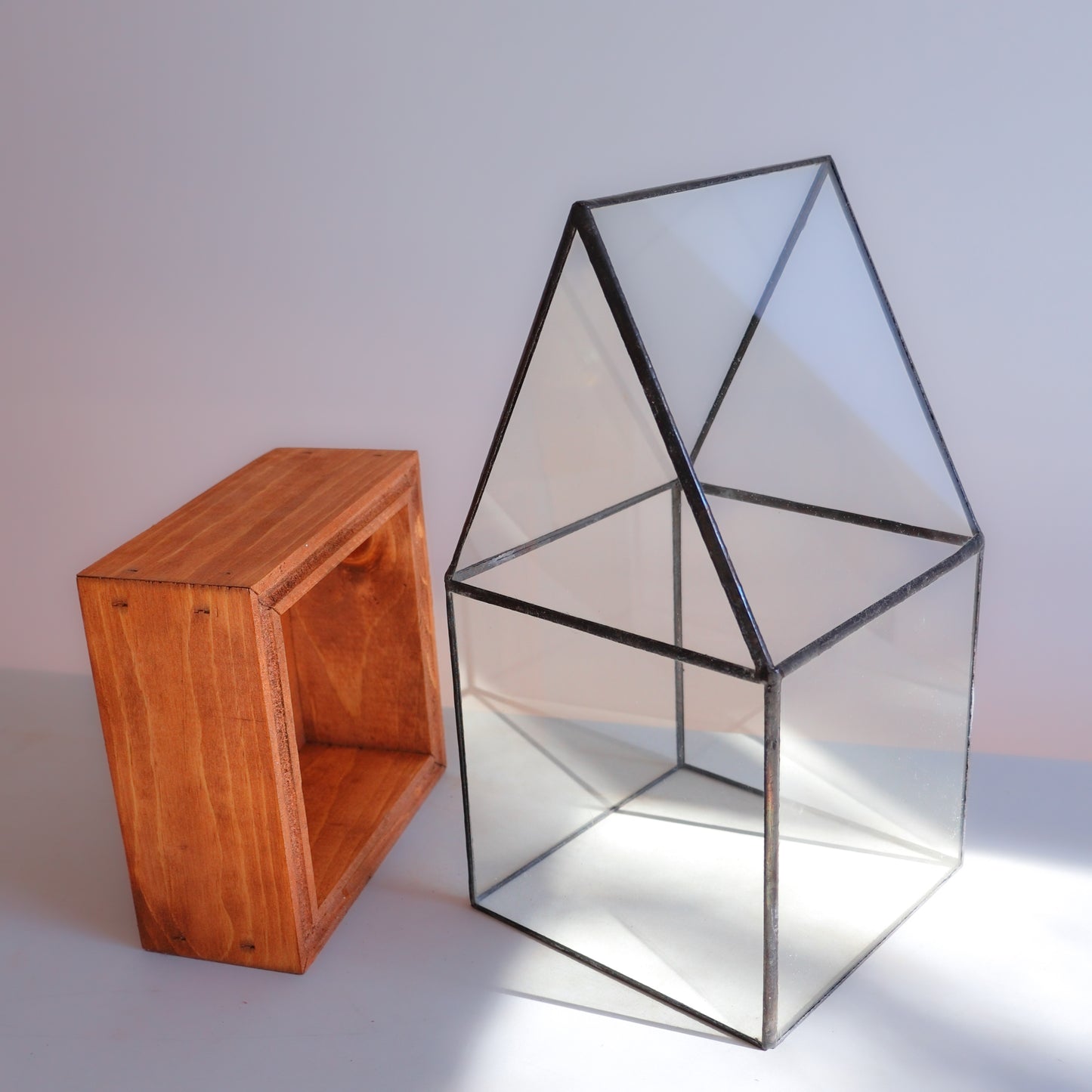 Cape Cod Stained Glass Terrarium